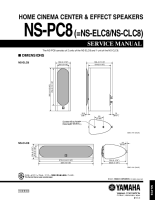 Yamaha NSPC-8-Service-Manual